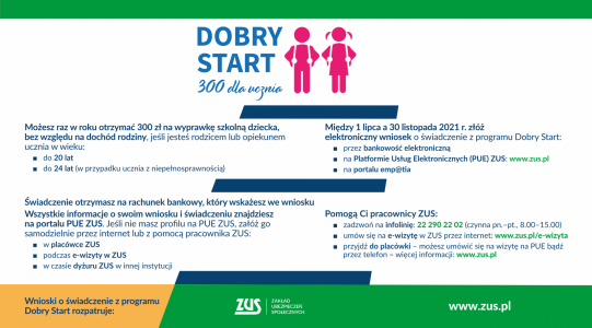 Dobry start z ZUS
